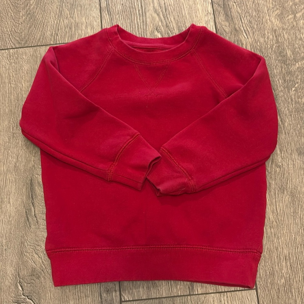 Primary Brand Little Kids Crewneck Sweater Red